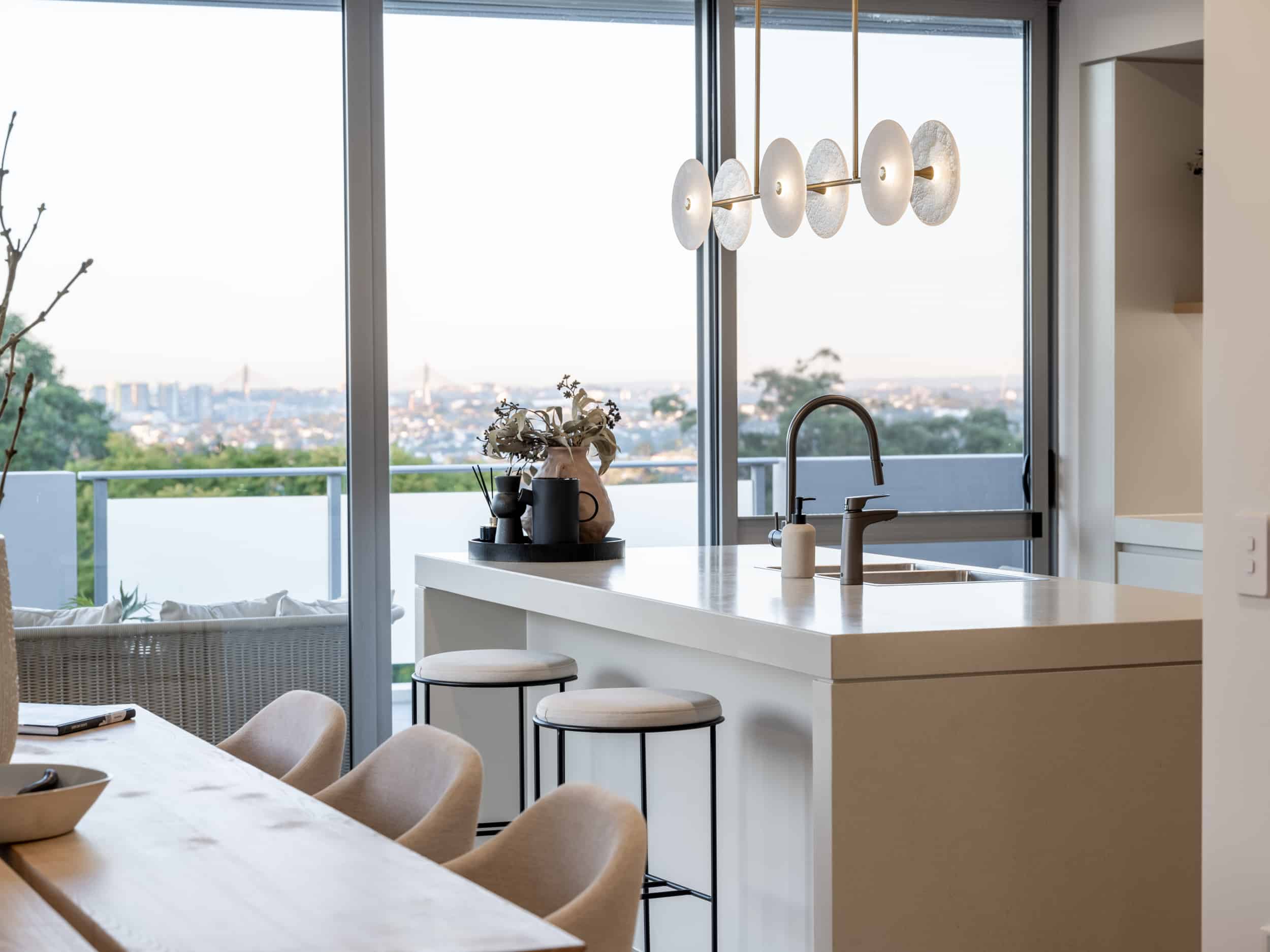 Greenwich Kitchen Project - Sustainable kitchen benchtop by Eco Benchtops