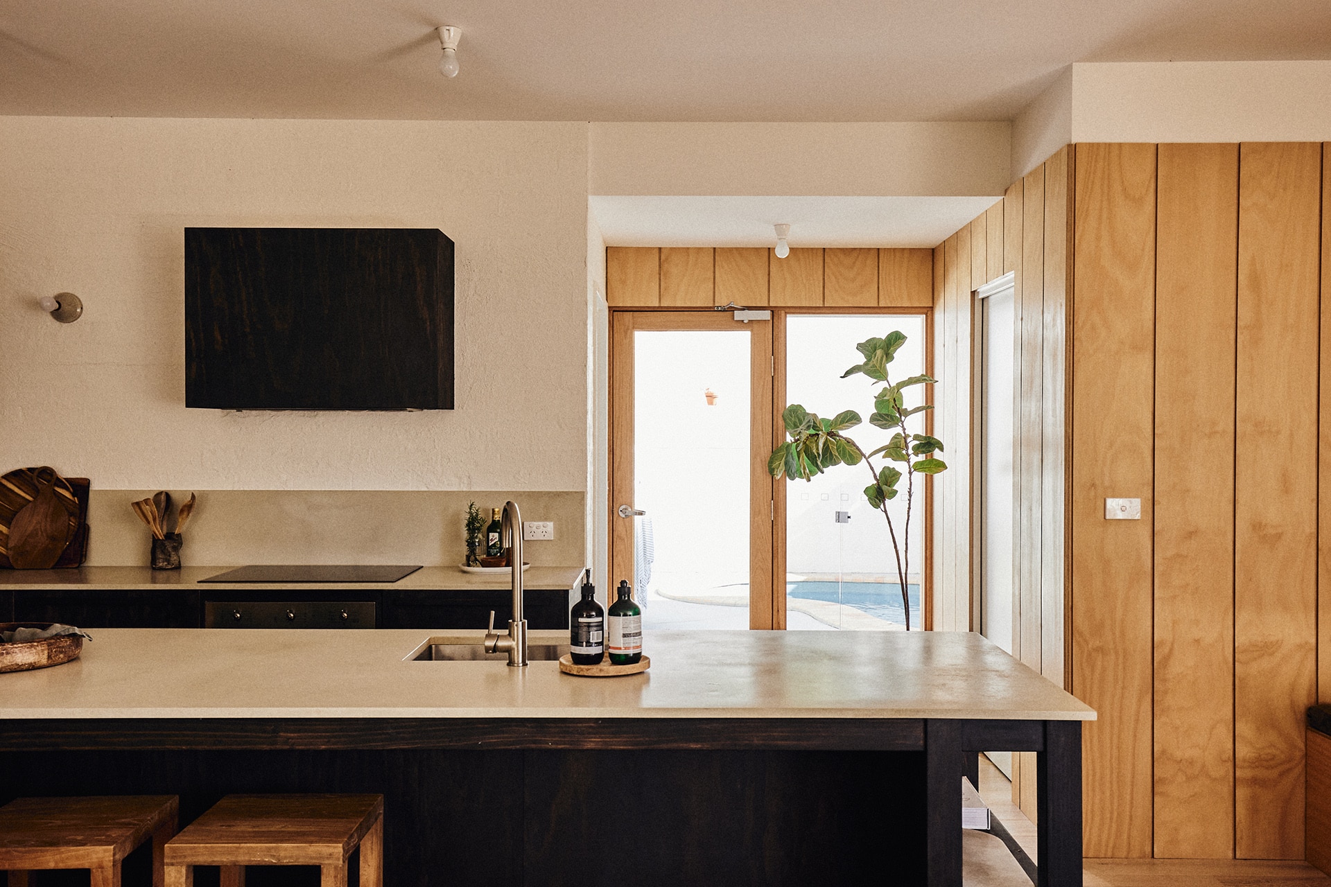 Whitsunday benchtop by ECO Benchtops installed in the Suffolk Park home.