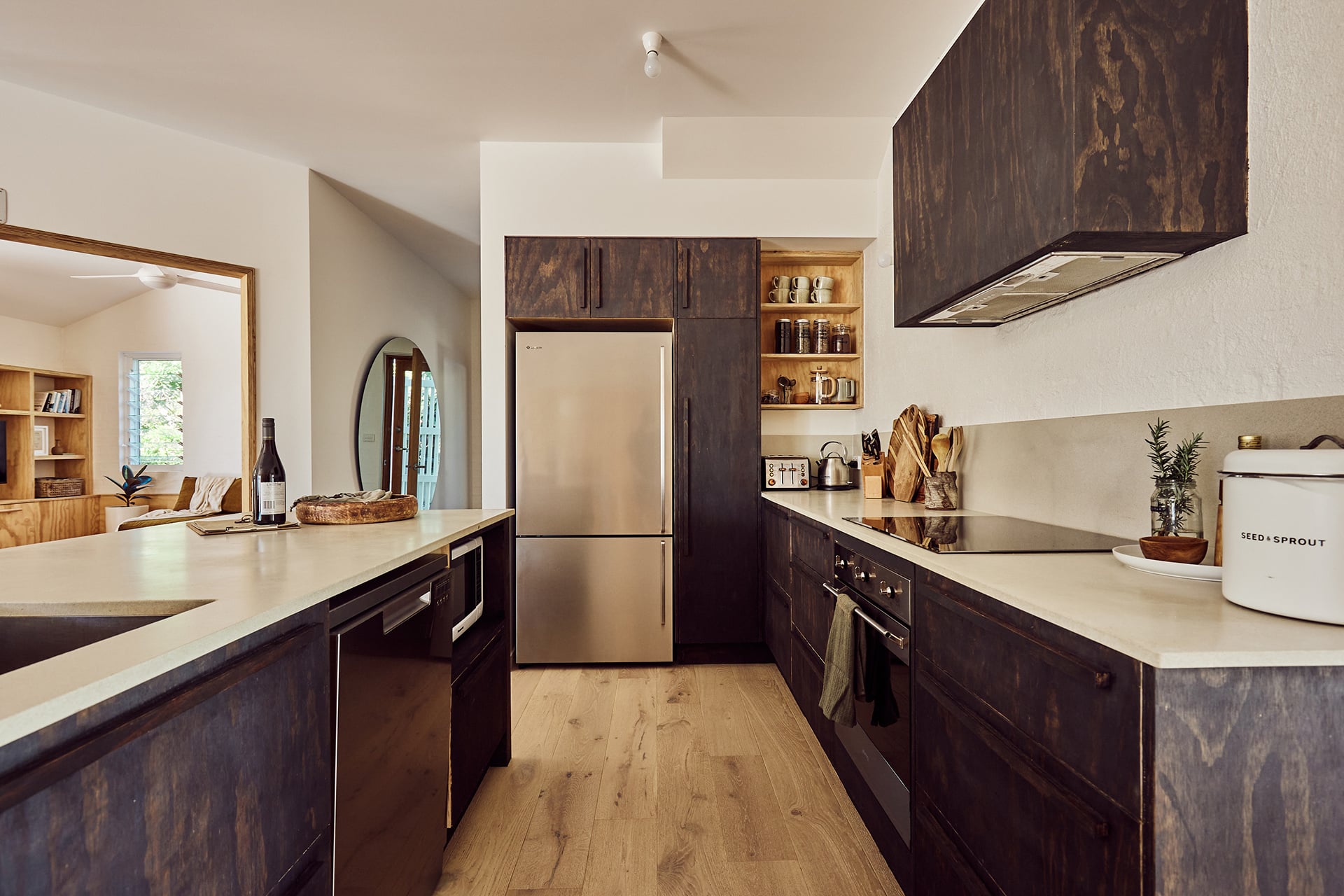Whitsunday Benchtop by ECO Benchtops installed at Suffolk Park Project