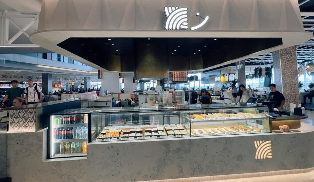 Safe Benchtops & Eco Conscious Benchtops for Sushi Hub Bondi Junction