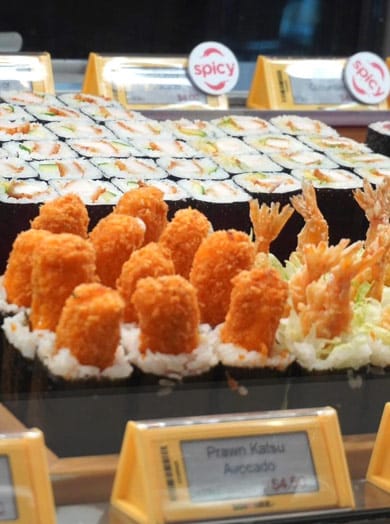 Sushi Hub Bondi Junction Sushi Display