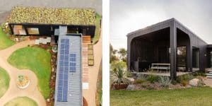 sustainable house roof top garden and out door living